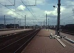 Quais de la gare en 1980.