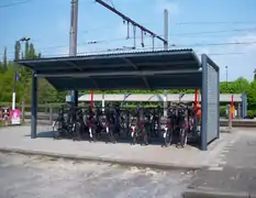 Abri à vélos