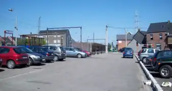 Parking véhicules.