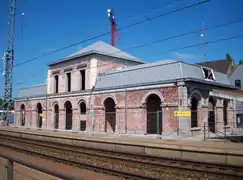 Bâtiment en restauration.