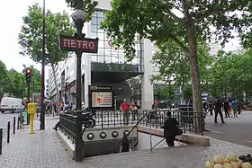 Accès à la station.