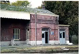 Ancien pavillon de gauche.