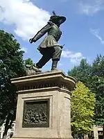 Statue de La Marmora à Turin.