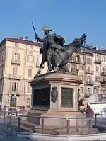 Statue de Ferdinand de Savoie (  Piazza Solferino, Turin )