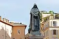 Statue de Giordano Bruno sur la place du Campo de’ Fiori