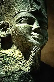 Statue d'un roi nubien (Soudan).