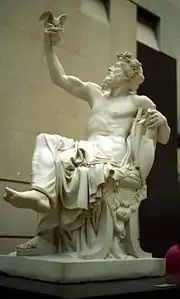 Statue au musée d'Orsay (France).