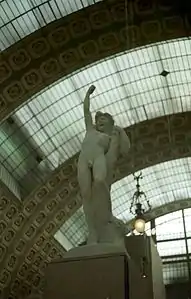 Jeune Gaulois ou Au gui l'an neuf ! (1875), marbre, Paris, musée d'Orsay.