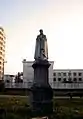 Statue à l'intérieur de l'hôpital