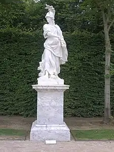 Achille à Scyros de Philibert Vigier (Jardin de Versailles).