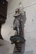 Statue de Jeanne d'Arc.