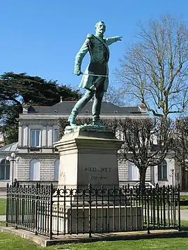Monument au genéral Mellinet (1898), Nantes.