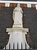 Statue de la reine Anne.