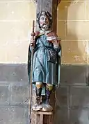 Statue de saint Jacques.