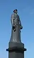 Statue de Leif Andreas Larsen à Bergen.