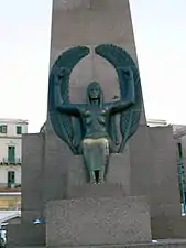 Statue place Saad Zahgloul.