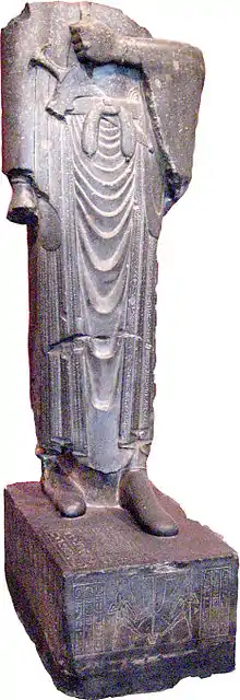 Darius Ier. H. 2,3 m. Ve siècle. XXVIIe dynastie, Réalisée en Égypte