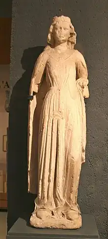 Statue représentant Béatrice de Savoie