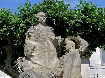 Monument à Ferdinand Fabre (1906), Bédarieux.