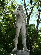 Statue de François-Athanase Charette de La Contrie à Couffé.