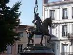 Statue de Jeanne d'Arc.