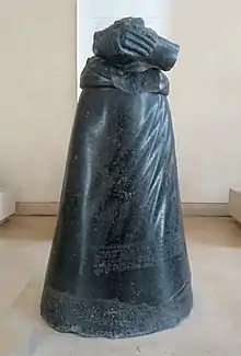 Statue du roi Manishtusu d'Akkad.