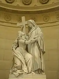 Marie-Antoinette soutenue par la Religion (1826), Paris, chapelle expiatoire.