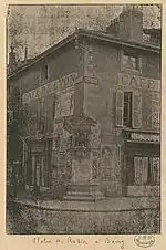 Buste de Charles Philippe Robin« Monument à Charles Robin à Bourg-en-Bresse », sur À nos grands hommes,« Monument à Charles Robin à Bourg-en-Bresse », sur e-monumen