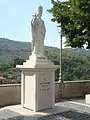 La statue de Grégoire Ier.