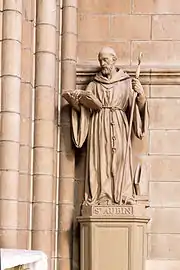 Saint Aubin, basilique Notre-Dame-de-Bonne-Nouvelle de Rennes.