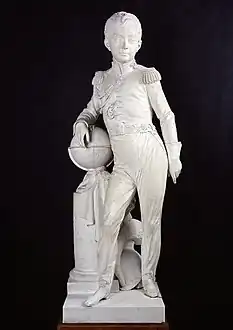 Pierre-Sébastien Guersant, Le duc de Bordeaux, biscuit de la Manufacture Nationale de céramique de Sèvres, 1827, musée des Arts décoratifs et du Design de Bordeaux