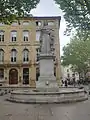 Statue et fontaine du Roi René - Cours Mirabeau