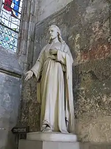 Photo de la statue « Sacré-Coeur » de Bogino, sculptée en 1892