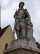 La statue du Poilu.