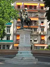 Monument à Charles II de Brunswick, Genève.