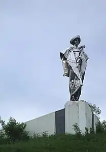 La statue de Juraj Jánošík.