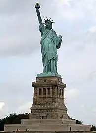 La Liberté éclairant le monde, par Auguste Bartholdi