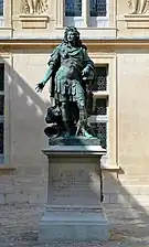 Louis XIV en empereur romain d'Antoine Coysevox.