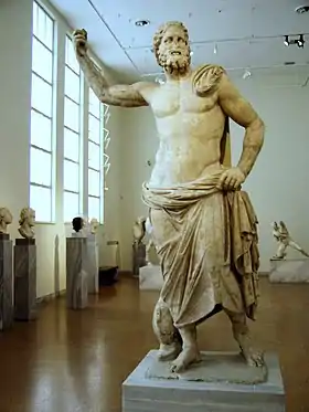 Poséidon de Milos, conservé au Musée national archéologique d'Athènes