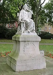 Monument à Sarah Siddons, Londres, Paddington Green.