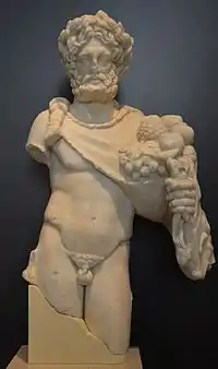 Statue de Sylvanus au musée archéologique national de Madrid.