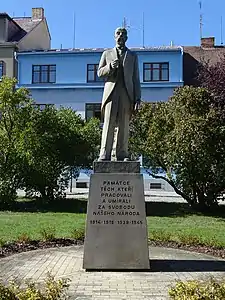 Statue de T. G. Masaryk.