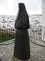 Statue d'une femme voilée, Vejer de la Frontera, Espagne.