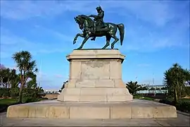 Monument à Napoléon à Cherbourg-en-Cotentin.