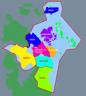 Arrondissements de Stavanger