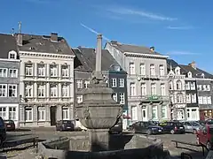 Fontaine et perron de Stavelot