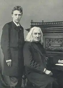 photo : Liszt et Stavenhagen