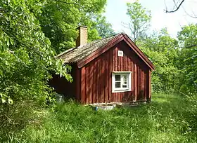 Maison traditionnelle sur l'île de Ekerön
