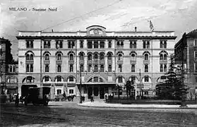 Le bâtiment en 1920, avec un étage supplémentaire.