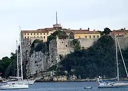 Le fort royal de l'île Sainte-Marguerite.